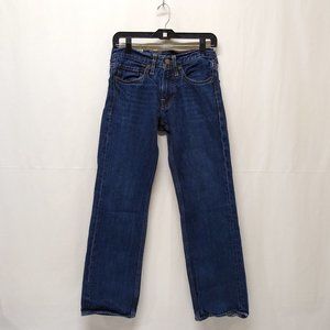 Hollister Men 28x30 Balboa Classic Straight Authentic Denim Jeans Dark Wash EUC